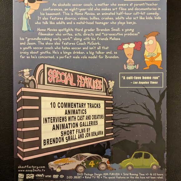 RARE Home Movies Season One DVD Complete Set EUC - Picture 2 of 3